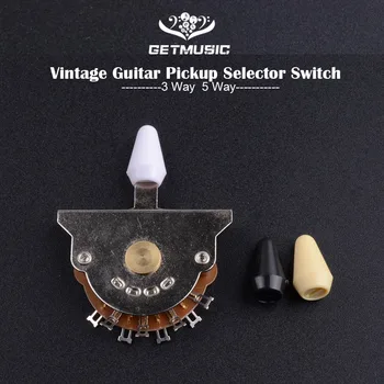 Vintage 3-Vejs 5-Vejs Guitar Pickup Skifte Pickup Selector Guitar Skifte Musikalske Guitar-Dele