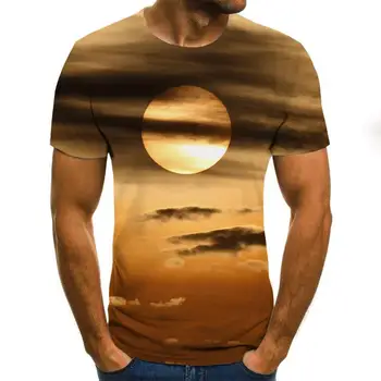 Vertigo Hypnotiske 3d-t-Shirt Mænd er Sommer T-shirt 3D Printede t-shirts, Korte Ærmer Kompression Tshirt Mænd/kvinder Part T-shirt