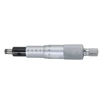 Sølv Fladskærms Nål Type Mikrometer hovedet 0-13mm 0-25 mm 0-50 mm 0,01 mm Måling af Værktøjs-Med Riflede indstillingsringen Mikrometer Hoved