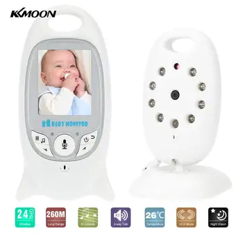 2 tommer babyalarm Sikkerhed Kamera Elektroniske Babysitter 8 Temperatur Vuggeviser Overvåge VOX-Tilstand Video Barnepige Babyphone EU