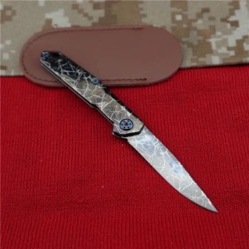 Folde kniv udendørs overlevelse kniv livreddende bærbare frugt kniv selvforsvar kniv camping kniv fast kniv værktøj kniv EDC