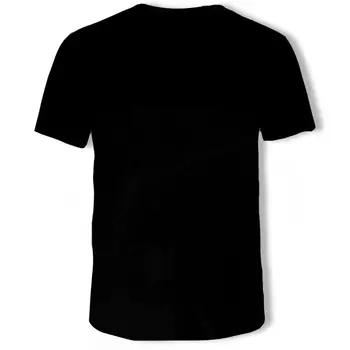 InterestinSummer 3D Falske To Stykker T-Shirt Mænd Kvinder Bomuld kortærmet T-shirt Harajuku Hip Hop Falske Passer til 3D-Tshirt Camisetas