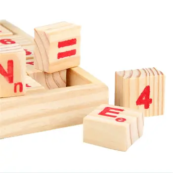 Træ-Abacus børn Børn at Tælle Antallet Matematik Læring Toy Y4QA