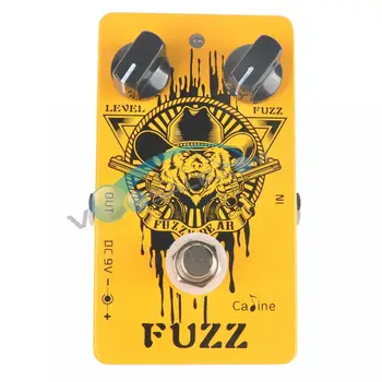 Caline CP-46 Fuzzy Bear Fuzz-Guitar-Effekt-Pedal Guitar Tilbehør Pedal Effekt Fuzz-Pedal Guitar Pedal Fuzz-Guitar Dele