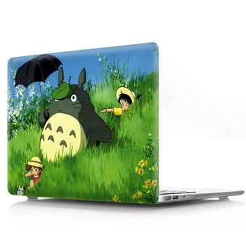 HKH Japansk Anime Totoro Bærbar karrosseri PC Hard Case til Mac Air Pro Retina Touch Bar A1989 A1990 A1706 A2159 A2289 A2251