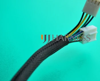 Kan udvides Flettet Kabel-Ærme PET selvlukkende Præisolerede Fleksible Rør, Slange Wire Wrap Beskytte