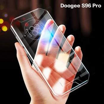 For Doogee S96 Pro Tilfældet For Doogee S96 Ultra Tyndt Klart, Blødt TPU Cover Til Doogee S96 Pro Couqe Funda