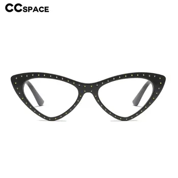 45665 Personlig Nitter Cat Eye Briller Rammer Kvinder Stilarter Mode Optiske Computer-Briller 37768