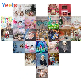 Yeele Baby Birthday Sweet Candy Tapet Fotografering Farverige Baggrunde Personlig Fotografisk Baggrund Til Foto-Studio