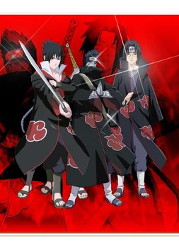 Naruto Akatsuki Kappe Cosplay Kostumer Anime Pels Kappe Sin Røde Sky Robe 38749