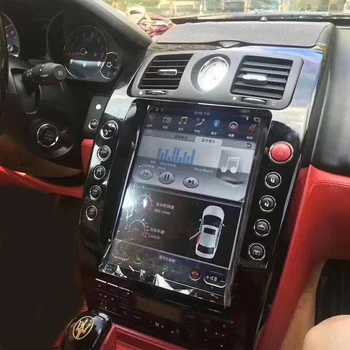 AuCAR Tesla stil Maserati QP5 Android 9 PX6 Bil Radio For Maserati Quattroporte 2003-2012 mms-GPS Navigation Head Unit
