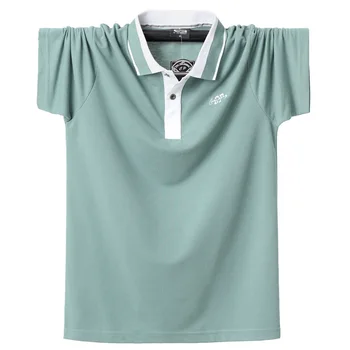 2020 Mænd Short Polo Skjorte Slim Fit Camisa Casual Bomuld Sommeren kortærmet Skjorte Homme 5XL Plus Størrelse Virksomhed, Arbejde Toppe Shirt