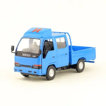 1:32 Skala, ISUZU NHR Pickup Truck Toy Bil Trykstøbt Køretøj Model Trække sig Tilbage, Lyd & Lys Pædagogiske Samling Gave Til Børn
