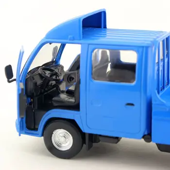1:32 Skala, ISUZU NHR Pickup Truck Toy Bil Trykstøbt Køretøj Model Trække sig Tilbage, Lyd & Lys Pædagogiske Samling Gave Til Børn