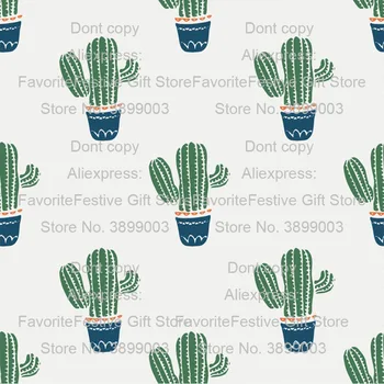 Western Blomster, Hvide, Saftige Blomster Kaktus Kaktus, der er Trykt på Kronblad Signatur Bomuld Stof af Værftet, Syning, Quiltning 4050