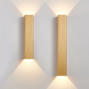 Moderne LED væglamper Indendørs Lys Baggrund Korridor Midtergangen Soveværelse Sengen væglampe Belysning Dekoration Sconce