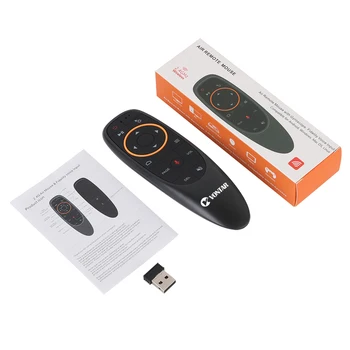 Lism G10 G10S Pro Stemme Fjernbetjening 2.4 G Wireless Air Mouse Gyroskop IR-Læring til Android tv box HK1 H96 Antal X96 mini
