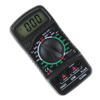 LCD-Digital Multimeter Amperemeter Voltmeter Ohmmeter Elektriske Håndholdte Multitester AC/DC Volt-Amp-Ohm-Meter Tester Diagnostisk Værktøj