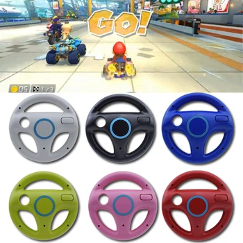 Racing Spil Runde Rattet Remote Controller Til Nintendo Wii Børn For SPILLET Sim-Rat 6 Farver