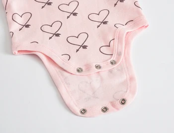Nyfødte Baby Body kortærmet body dziecko 7pcs/sæt Organ bebe Pyjamas Baby Pige Tøj ropa bebe Body Baby Dreng Bodyer