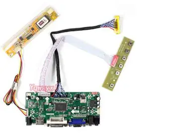 Yqwsyxl Control Board Monitor Kit for B141EW01 B141EW02 B141EW03 HDMI+DVI+VGA-LCD-LED-skærm-Controller Board-Driver 41666