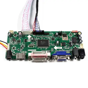 Yqwsyxl Control Board Monitor Kit for B141EW01 B141EW02 B141EW03 HDMI+DVI+VGA-LCD-LED-skærm-Controller Board-Driver