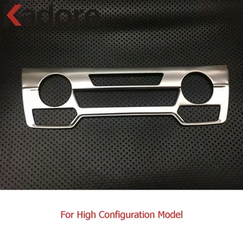 For Honda CRV CR-V 2017 2018 2019 Mat Bilen Center Konsol AC Switch Panel Frame Cover Sticker Bil Styling Tilbehør