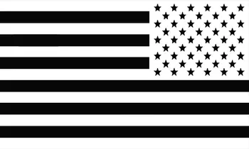 Amerikanske Flag Tynd Hvid LINJE Afdæmpet (Venstre-Højre) USA Læge Ranger Sygeplejersker, værdiboks til Bærbar Bil, Vindue, Dør, Væg Motorcykel Hjelm 4223