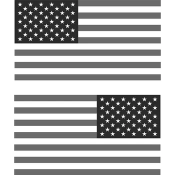 Amerikanske Flag Tynd Hvid LINJE Afdæmpet (Venstre-Højre) USA Læge Ranger Sygeplejersker, værdiboks til Bærbar Bil, Vindue, Dør, Væg Motorcykel Hjelm