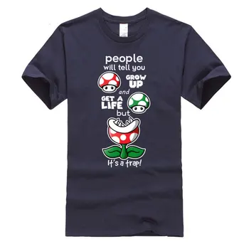 Magiske Svampe Psykedelisk Herre T-Shirt Planter Zombier Spil, Bomuld, Behagelig Tshirt Dreng Brugerdefinerede Gratis Fragt