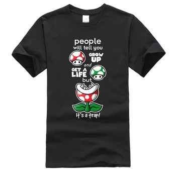 Magiske Svampe Psykedelisk Herre T-Shirt Planter Zombier Spil, Bomuld, Behagelig Tshirt Dreng Brugerdefinerede Gratis Fragt