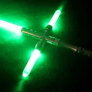104cm YDD Børns Laser Sværd Lyssværd Toy Kraft Crossguard Lyssværd Lysende Udendørs Krige Samurai Kniv Våben Legetøj