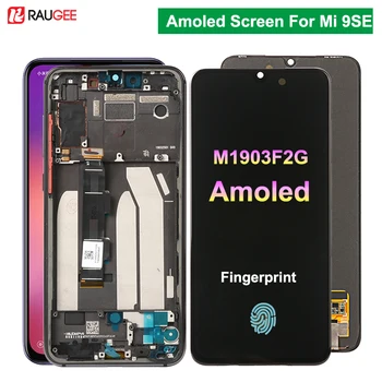 Amoled Skærm For Xiaomi MI 9 SE Tv Fingeraftryk Lås LCD-Skærmen Erstatning For Xiaomi Mi9SE MI 9SE M1903F2G
