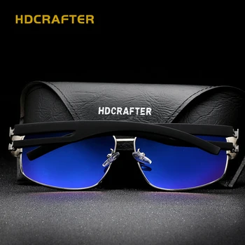HDCRAFTER Mærke 2017 Ny Polariserede Solbriller Mandlige Mode Mandlige Briller solbriller til Mænd Rejser Oculos Gafas De Sol engros 4297