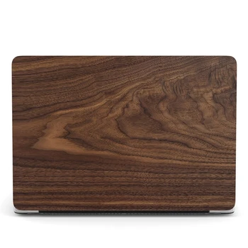 Træ Case til Macbook Air 13 2020 A2179 A1932 A1466 Glitter Mat Laptop Cover til Macbook Pro 13 Tilfælde 2020 A2289 A2251 A1502 43051