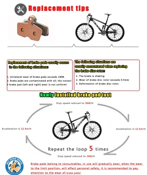 4 Par Mountain MTB Cykel Sintrede Cykel Disc Bremseklodser Til SRAM AVID-Kode R 2011-Dele Tilbehør