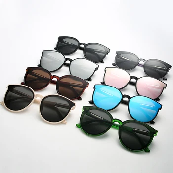 Nye Ankomst 2020 Mode Solbriller Kvinder Vintage Metal Briller Spejl Klassiske Vintage Oculos De Sol Feminino UV400