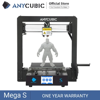 ANYCUBIC Mega-S Mega S 3D Printer I3 Mega Opgradere Stor Størrelse TPU Høj Præcision Touch Screen DIY 3D Printer kit 3d printer