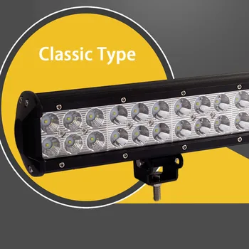 HEJ EOVO 17 20 28 36 43 tommer LED-arbejdslampe Bar for Indikatorer, der Kører Offroad Båd, Bil, Traktor, Lastbil 4x4 SUV ATV
