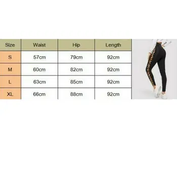 Ny Stil Damer Women ' s Yoga Pants Black Leopard Patchwork Trænings-og Høj Talje Yoga Fitness Sport Lange Tynde Bukser Mode Hot