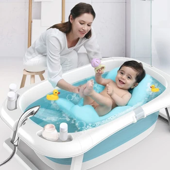 2020 Sammenklappelige Badekar Børn Liggende Universal Badekar Tønde Oversize Nyfødte Baby Forsyninger Babybadekar 44468