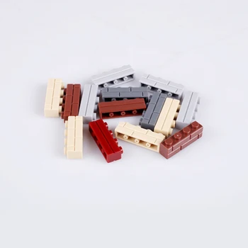Byen Blokke DIY-Blok, Mursten 1 × 2 1x4 Mur Mursten MOC byggesten Dele der er Kompatible med Legoed Blokke Kreative Børn Legetøj Gaver 4453