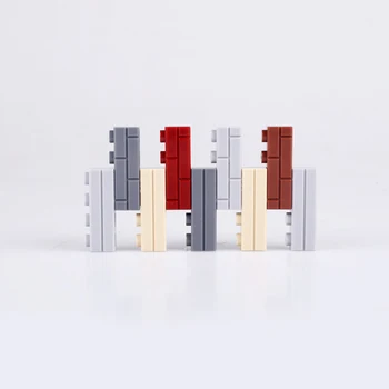 Byen Blokke DIY-Blok, Mursten 1 × 2 1x4 Mur Mursten MOC byggesten Dele der er Kompatible med Legoed Blokke Kreative Børn Legetøj Gaver