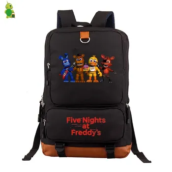 Fem Nætter På Freddy ' s 2 Spil Rygsæk Kvinder Mænd skoletasker til unge Drenge Grils FNAF Laptop Backpack Rejse Rygsæk