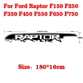 2stk Bil Klistermærker Til Ford F150 Raptor F250 F350 F450 F550 F650 F750 Afhentning Auto Vinyl Film, Sport Decals Bil Tuning Tilbehør