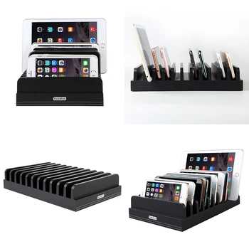Sipolar Multi-Funktion Oplade Station stå Oplader Dock Splejsning Indehaveren opbevaringsboks Til iPhone 5 6S 7 Plus iPad, MAC, Tablets
