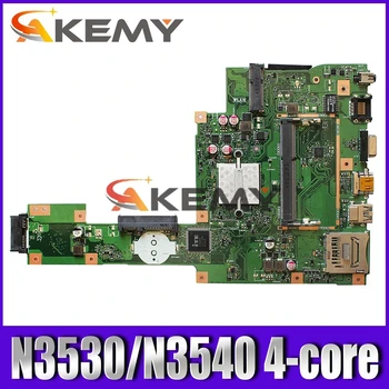 NYE Akemy X553MA Laptop bundkort Til Asus X553MA X553M A553MA D553M F553MA K553M Test oprindelige bundkort N3530/N3540 4-Core 44948