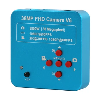 38MP 2K HDMI USB-Industrielle Elektroniske Digitale 180X 300X Video-Mikroskop-Kamera, der er Indstillet Fo Telefon PCB SMD CPU Lodning Se Reparation