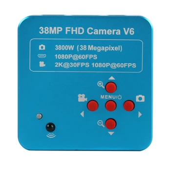 38MP 2K HDMI USB-Industrielle Elektroniske Digitale 180X 300X Video-Mikroskop-Kamera, der er Indstillet Fo Telefon PCB SMD CPU Lodning Se Reparation