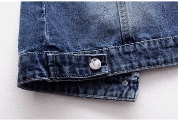 5XL Plus Size Ærmeløs Kvinders Vest 2020 Sommer Denim Vest Casual Fashion Korte Jeans Jakke Beaded Huller Slim Jeans, Pels